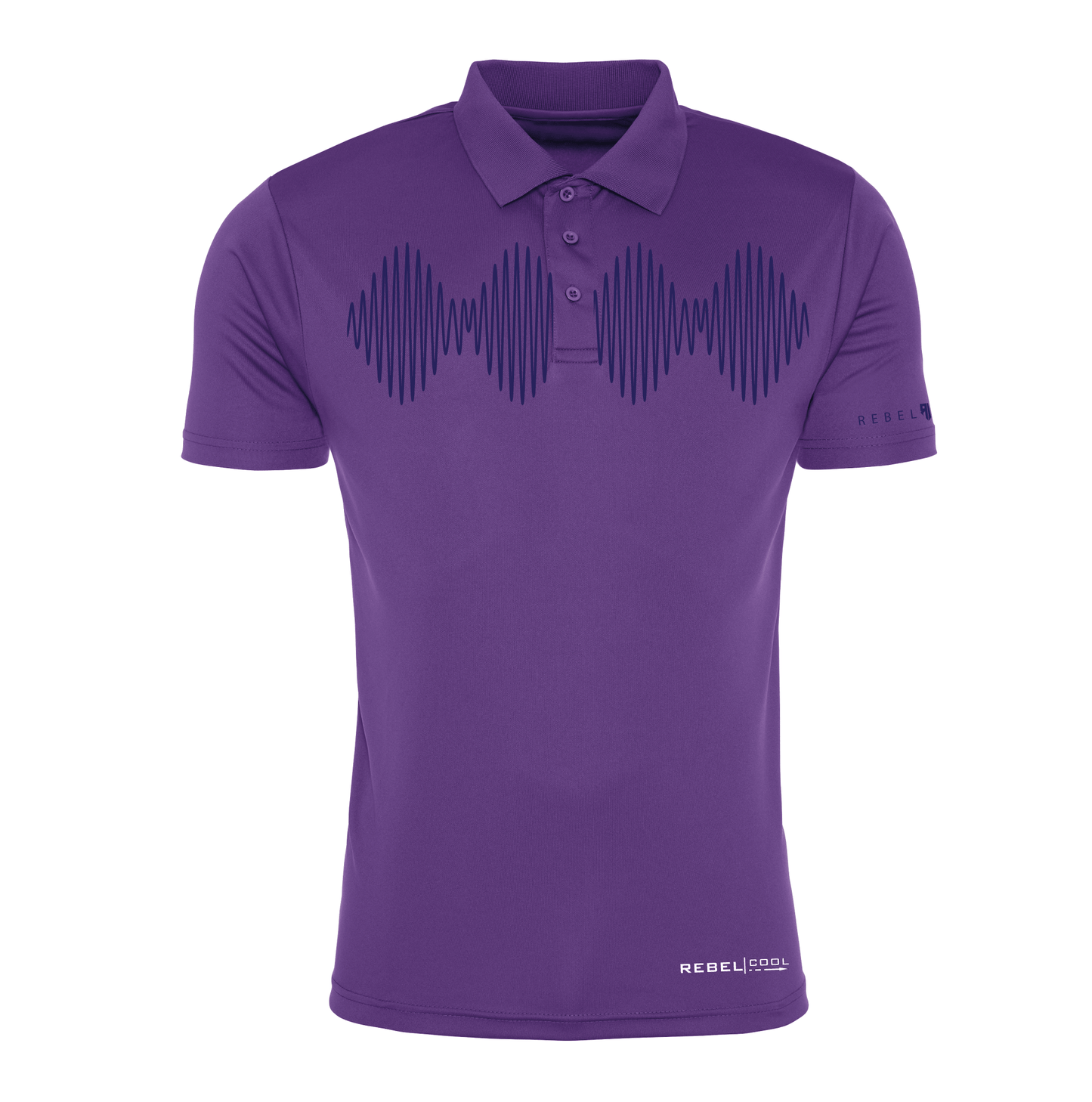 Shockwave Polo Shirt - Purple Haze/Oxford