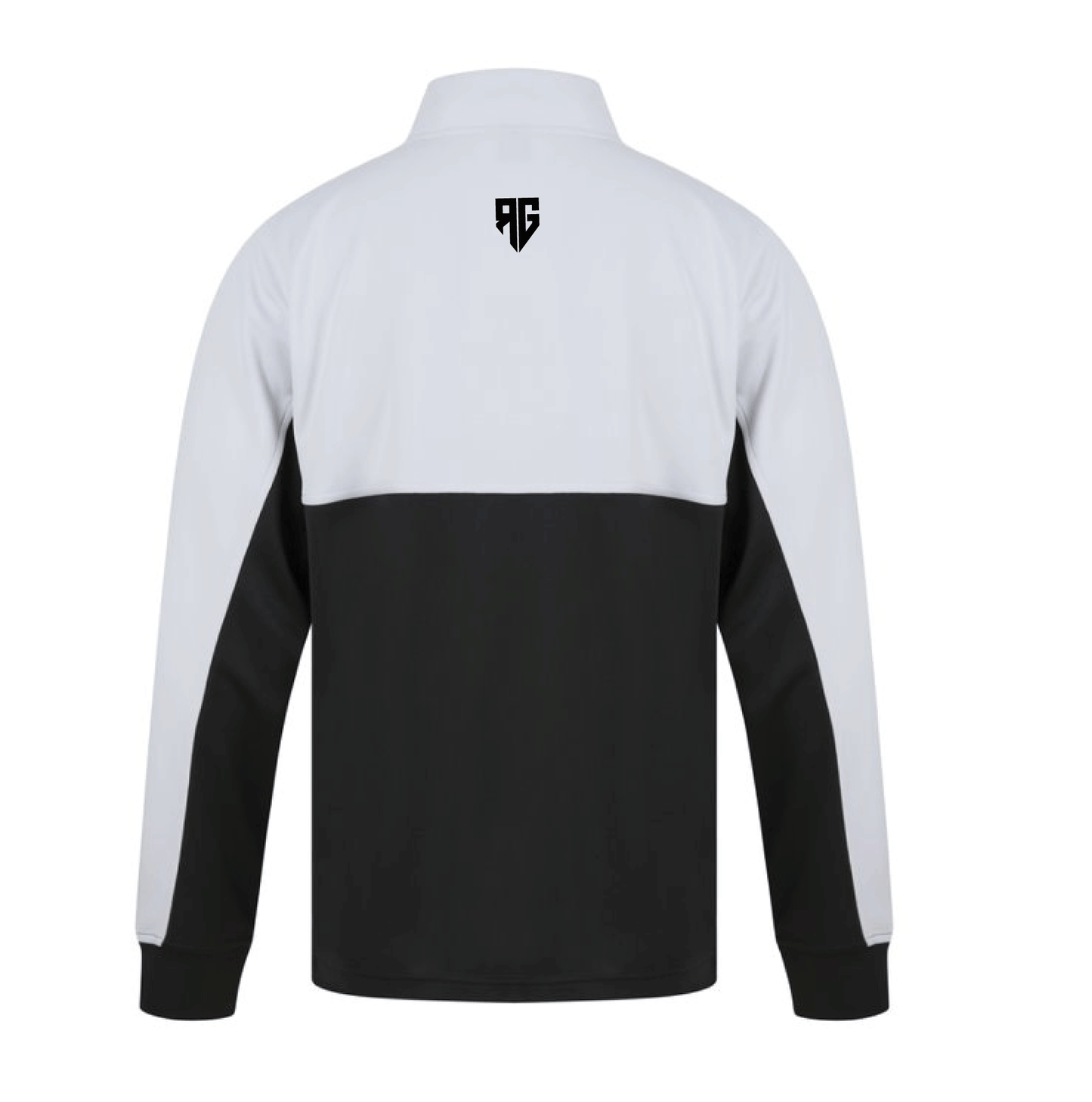 Duel Colourblock Qzip - Ice/Liquorice