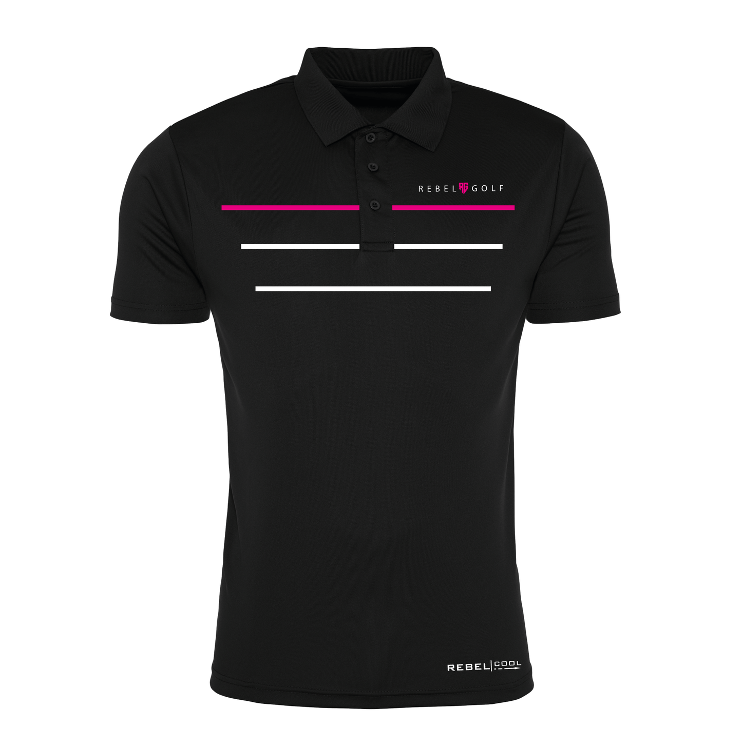 Latitude Polo Shirt - Liquorice/Ice