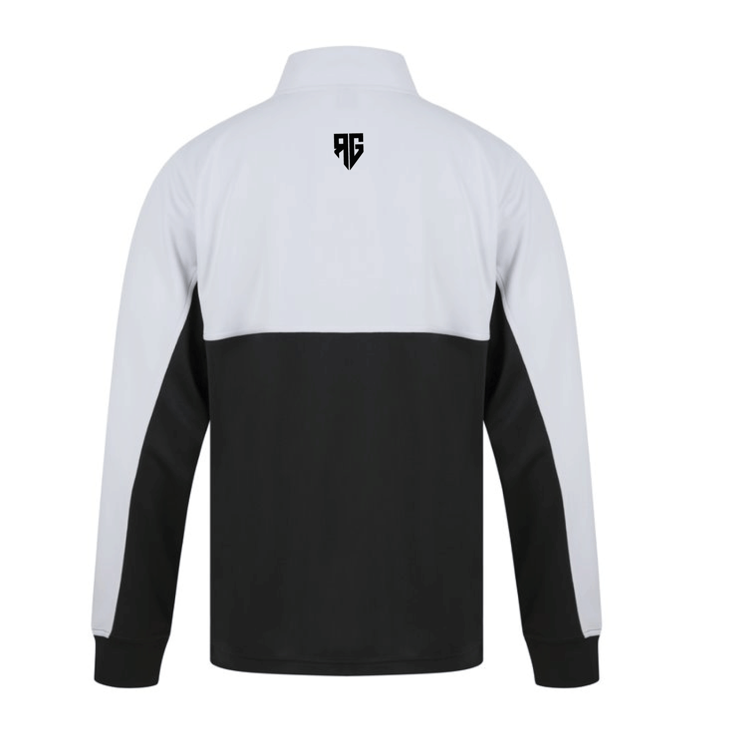 Duel Colourblock Qzip - Ice/Liquorice